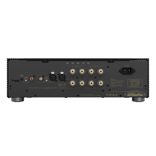 ONKYO M-80 GALIOS STIPRINTUVAS, GALIA: 150W (8Ω, 1KHZ, THD 0.7%, 2CH DRIVEN)  AB KLASĖS STIPRINTUVAS 