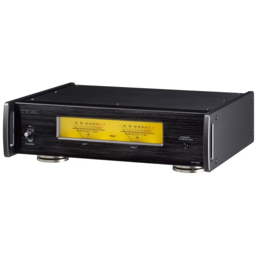 TEAC AP-505 - AUKŠTOS KLASĖS STEREO GALIOS STIPRINTUVAS,  GALIA:  130 W + 130 W (4 Ω, 1 KHZ, JEITA).  90 W + 90 W (8 Ω, 1 KHZ, JEITA).  250 W (8 Ω, BTL REŽIMU) 