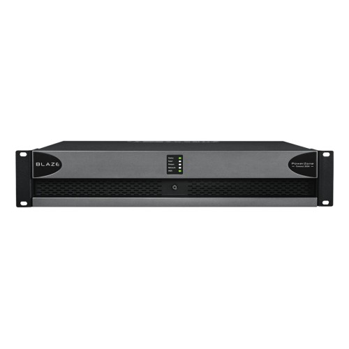 ​BLAZE AUDIO POWERZONE™ CONNECT 2004 – D-KLASĖS KETURIŲ KANALŲ GALIOS STIPRINTUVAS SU INTEGRUOTU DSP. GALIA:  4 X 500 W PRIE 2/4 Ω​  2 X 1000 W PRIE 70/100 V (BTL REŽIMU). BENDRA SISTEMOS GALIA: 2000 W. 
