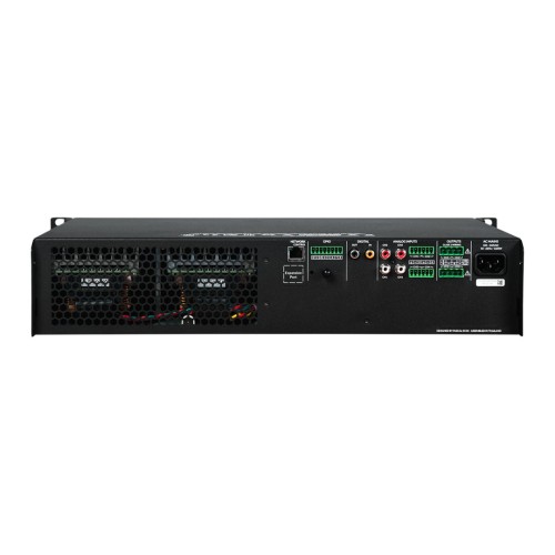 ​BLAZE AUDIO POWERZONE™ CONNECT 2004 – D-KLASĖS KETURIŲ KANALŲ GALIOS STIPRINTUVAS SU INTEGRUOTU DSP. GALIA:  4 X 500 W PRIE 2/4 Ω​  2 X 1000 W PRIE 70/100 V (BTL REŽIMU). BENDRA SISTEMOS GALIA: 2000 W. 