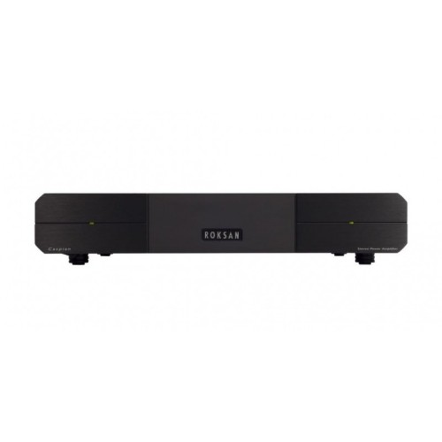ROKSAN CASPIAN M2 GALIOS STIPRINTUVAS ROKSAN K3 SERIJOS STEREO GALIOS STIPRINTUVAS. GALIA 2 X 140W 8OHM, 2 X 220 W 4OHM. RCA IR XLR ĮĖJIMAI. RCA IR XLR IŠĖJIMAI 