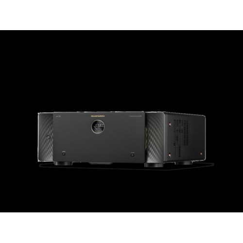MARANTZ AMP 20 – AUKŠČIAUSIOS KLASĖS 12 KANALŲ GALIOS STIPRINTUVAS. GALIA:  200 W RMS Į 8 OMŲ APKROVĄ (1 KHZ, 0,05% THD, 2 KANALAI)  400 W RMS Į 8 OMŲ APKROVĄ (BTL REŽIMU)  400 W RMS Į 4 OMŲ APKROVĄ 