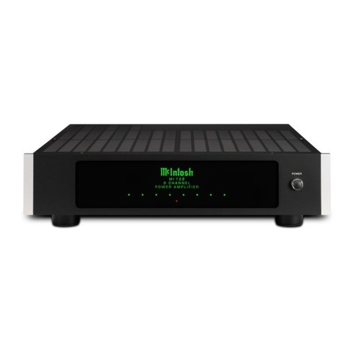 MCINTOSH MI128 – AUKŠTOS KLASĖS 8 KANALŲ GALIOS STIPRINTUVAS. GALIA: 120 W VIENAM KANALUI PRIE 8 OMŲ, 150 W VIENAM KANALUI PRIE 4 OMŲ. DAŽNIŲ JUOSTA: +0, -0,5 DB NUO 20 HZ IKI 20 000 HZ. 