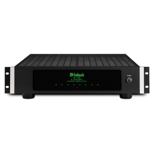 MCINTOSH MI128 – AUKŠTOS KLASĖS 8 KANALŲ GALIOS STIPRINTUVAS. GALIA: 120 W VIENAM KANALUI PRIE 8 OMŲ, 150 W VIENAM KANALUI PRIE 4 OMŲ. DAŽNIŲ JUOSTA: +0, -0,5 DB NUO 20 HZ IKI 20 000 HZ. 