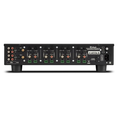 MCINTOSH MI128 – AUKŠTOS KLASĖS 8 KANALŲ GALIOS STIPRINTUVAS. GALIA: 120 W VIENAM KANALUI PRIE 8 OMŲ, 150 W VIENAM KANALUI PRIE 4 OMŲ. DAŽNIŲ JUOSTA: +0, -0,5 DB NUO 20 HZ IKI 20 000 HZ. 