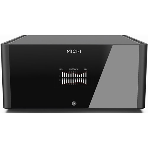 ROTEL MICHI S5, STEREO GARSO STIPRINTUVAS GALIA: 2 X 500W, DAŽNIŲ JUOSTA: 20HZ - 20KHZ (+0DB, -0.15DB, AB KLASĖS STIPRINTUVAS, SUBALANSUOTI XLR ĮĖJIMAI 