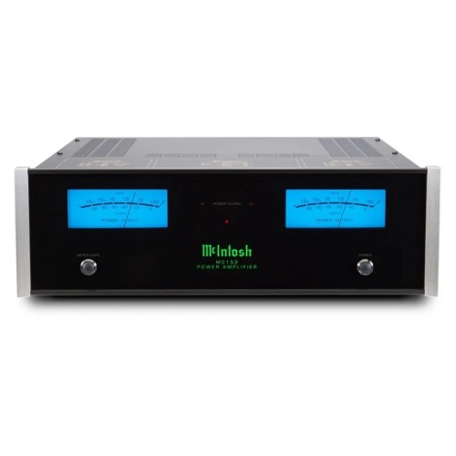 MCINTOSH MC152 – AUKŠTOS KLASĖS 2 KANALŲ GALIOS STIPRINTUVAS. GALIA: 150 W VIENAM KANALUI PRIE 2, 4 ARBA 8 OMŲ APKROVOS. DAŽNIŲ JUOSTA: +0, -0,25 DB NUO 20 HZ IKI 20 000 HZ. 