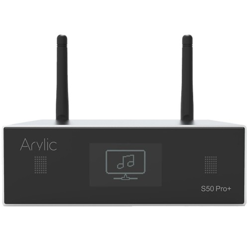 ARYLIC S50 PRO+ TINKLO GROTUVAS SU PRADINIU STIPRINTUVU BLUETOOTH 5.0 APTX HD LOW LATENCY PALAIKYMAS, ESS 9023 DAC-AS, WI-FI PALAIKYMAS 