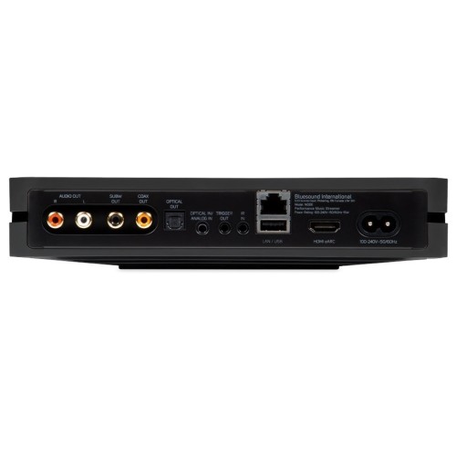 BLUESOUND NODE 2024 TINKLO MUZIKOS GROTUVAS SU HDMI EARC WIFI APTX® BLUETOOTH SPOTIFY TIDAL MQA 