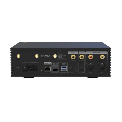 EVERSOLO DMP-A6 (MASTER EDITION), TINKLO GROTUVAS 6″ LCD JUTIKLINIS EKRANAS, DAC: 2 X ES 9038Q2M, XMOS XU316 AUDIO PROCESORIUS 