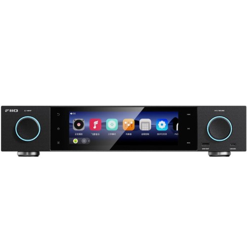 FIIO S15 – EISA APDOVANOJIMĄ PELNĘS AUKŠTOS RAIŠKOS TINKLO GROTUVAS SU INTEGRUOTU DAC, PREAMPLIFIKATORIUMI IR PLAČIA JUNGČIŲ ĮVAIROVE (ROON READY, DLNA, AIRPLAY, BLUETOOTH, UPNP, SMB, WEBDAV). 