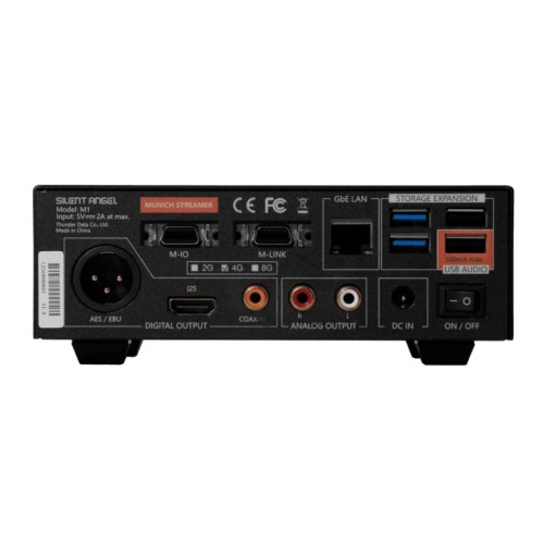 SILENT ANGEL MUNICH M1 – HI-FI TINKLO GROTUVAS SU INTEGRUOTU DAC IR AUSINIŲ STIPRINTUVU. PROCESORIUS: ARM CORTEX-A72, 4 BRANDUOLIAI, 1,5 GHZ 