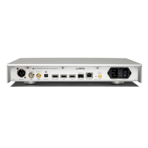 LUMIN D3 TINKLO GROTUVAS DAC: ESS SABRE32 ES9028PRO, INTEGRUOTI SPOTIFY, TIDAL, QOBUZ, MQA, TINEIN, ROON READY, AIRPLAY SERVISAI 