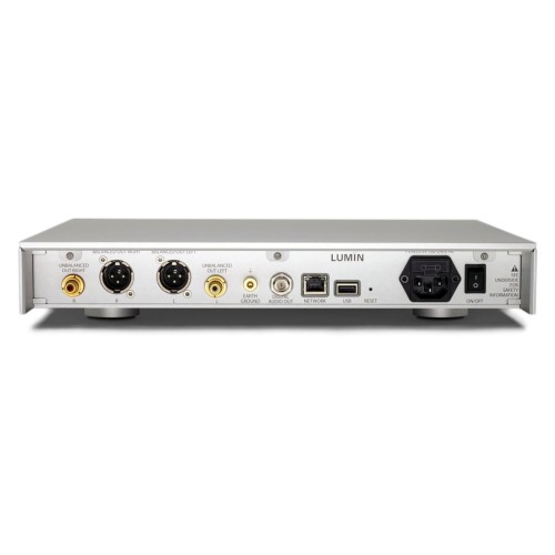 LUMIN T3 TINKLO GROTUVAS 2 X DAC ES9028PRO. DSD512, PCM384, DSD256 UPSAMPLING'AS. INTEGRUOTI SPOTIFY, TIDAL, QOBUZ, MQA, TINEIN, ROON READY, AIRPLAY SERVISAI 