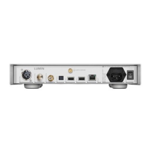 LUMIN U2 TINKLO TRANSPORTAS DSD512 PCM768, DSD256 UPSAMPLING'AS, VISŲ POPULIARIAUSIŲ MUZIKOS TRANSLIAVIMO SERVISŲ PALAIKYMAS 