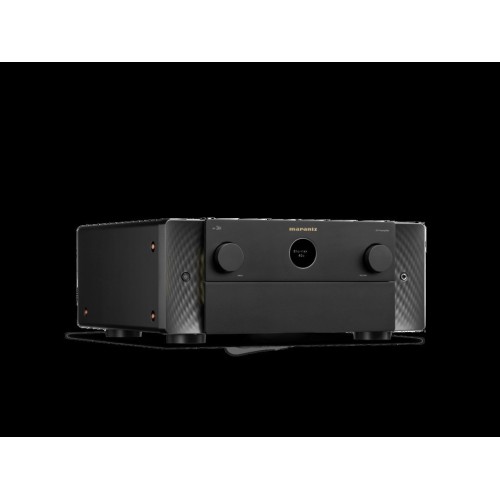 MARANTZ AV20 – AUKŠTOS KLASĖS AV PRIEŠSTIPRINTUVAS / PROCESORIUS, SKIRTAS PROFESIONALIEMS NAMŲ KINO SISTEMOMS. KANALAI (IŠVESTYS): 13.4 (RCA + XLR) 