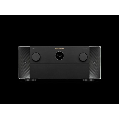 MARANTZ AV20 – AUKŠTOS KLASĖS AV PRIEŠSTIPRINTUVAS / PROCESORIUS, SKIRTAS PROFESIONALIEMS NAMŲ KINO SISTEMOMS. KANALAI (IŠVESTYS): 13.4 (RCA + XLR) 