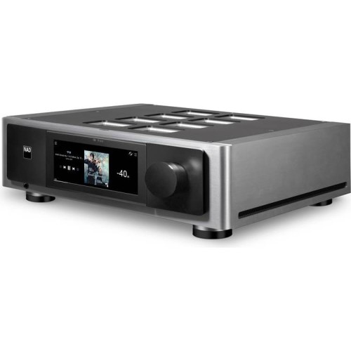 NAD M 66 BLUOS TINKLO GROTUVAS SU DAC BEI PRADINIU STIPRINTUVU (20HZ – 20KHZ), DAŽNIŲ JUOSTA ±0.2DB (20HZ – 20KHZ) 