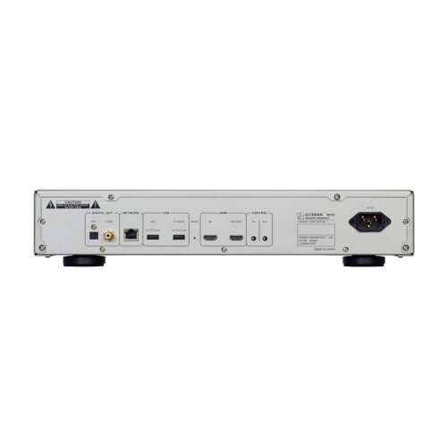 LUXMAN NT-07 – AUKŠČIAUSIOS KLASĖS TINKLO GROTUVAS, GALIA: 27 W (NAUDOJANT HDMI SU PRIJUNGTU USB SAUGYKLA); 5.9 W (NAUDOJANT HDMI BE PRIJUNGTO USB SAUGYKLA) 