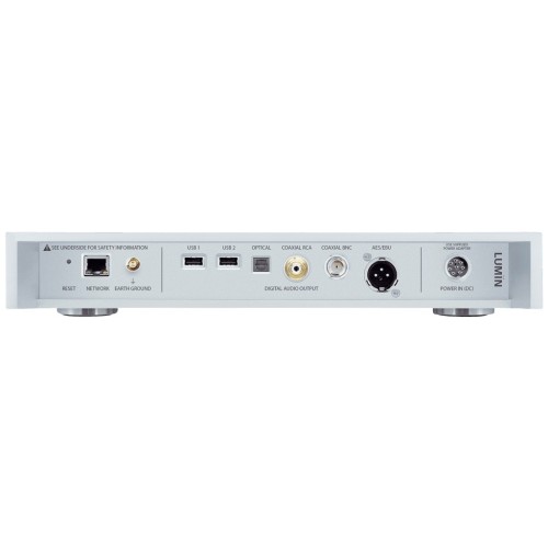 LUMIN U1 TINKLO TRANSPORTAS DSD512 22.5MHZ, PCM 768KHZ, DSD128 UPSAMPLING'AS 