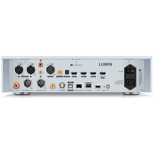 LUMIN P1 TINKLO GROTUVAS 2 X DAC ES9028PRO, INTEGRUOTI SPOTIFY, TIDAL, QOBUZ, MQA, TINEIN, ROON READY, AIRPLAY SERVISAI 