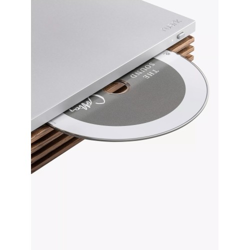 RUARK R‑CD100 – KOMPAKTIŠKAS CD GROTUVAS, SUKURTAS SKLANDŽIAI CD ATKLAUSAI INTEGRUOJANT Į RUARK 100 SERIJOS MUZIKOS SISTEMAS 