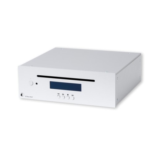 PRO-JECT CD BOX DS2 T CD GROTUVAS PALAIKOMI FORMATAI CD, CD-R, CD-RW IR HYBRID-SACD (44.1KHZ/16BIT TIK CD), TOSLINK, AES/EBU, S/PDIF 