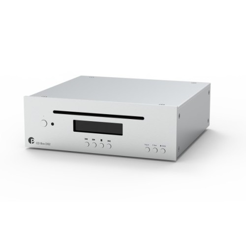 PRO-JECT CD BOX DS2 CD DAC GROTUVAS SĄSAJOS USB-B, S/PDIF, RCA, FORMATAI CD, CD-R, CD-RW IR HYBRID-SACD (44.1KHZ/16BIT TIK CD) 