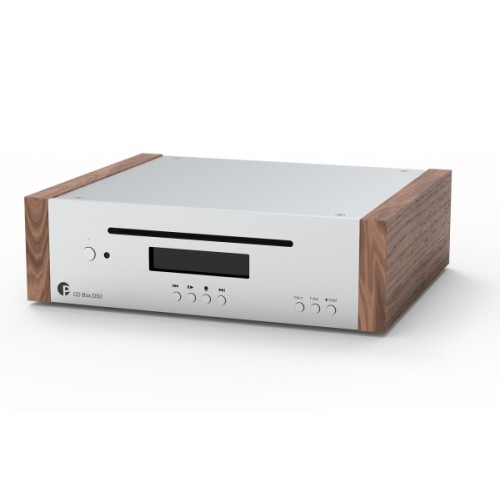PRO-JECT CD BOX DS2 CD DAC GROTUVAS SĄSAJOS USB-B, S/PDIF, RCA, FORMATAI CD, CD-R, CD-RW IR HYBRID-SACD (44.1KHZ/16BIT TIK CD) 