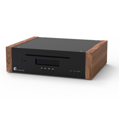 PRO-JECT CD BOX DS2 CD DAC GROTUVAS SĄSAJOS USB-B, S/PDIF, RCA, FORMATAI CD, CD-R, CD-RW IR HYBRID-SACD (44.1KHZ/16BIT TIK CD) 