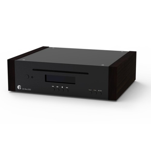 PRO-JECT CD BOX DS2 CD DAC GROTUVAS SĄSAJOS USB-B, S/PDIF, RCA, FORMATAI CD, CD-R, CD-RW IR HYBRID-SACD (44.1KHZ/16BIT TIK CD) 