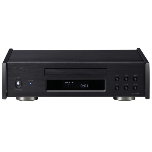 TEAC PD-505T - AUKŠTOS KLASĖS CD GROTUVAS, GALIA: 4 W (DARBO REŽIME), 0,3 W (BUDĖJIMO REŽIME). SKAITMENINĖS IŠVESTYS:  KOAKSIALINĖ (RCA, AUKSU PADENGTA): 0,5 VP-P, 75 Ω.  