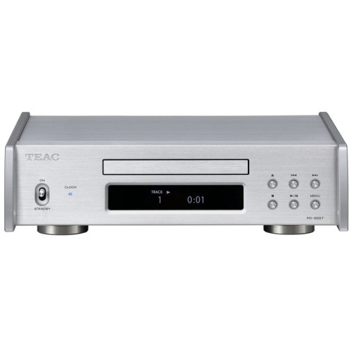 TEAC PD-505T - AUKŠTOS KLASĖS CD GROTUVAS, GALIA: 4 W (DARBO REŽIME), 0,3 W (BUDĖJIMO REŽIME). SKAITMENINĖS IŠVESTYS:  KOAKSIALINĖ (RCA, AUKSU PADENGTA): 0,5 VP-P, 75 Ω.  