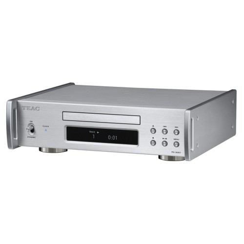 TEAC PD-505T - AUKŠTOS KLASĖS CD GROTUVAS, GALIA: 4 W (DARBO REŽIME), 0,3 W (BUDĖJIMO REŽIME). SKAITMENINĖS IŠVESTYS:  KOAKSIALINĖ (RCA, AUKSU PADENGTA): 0,5 VP-P, 75 Ω.  