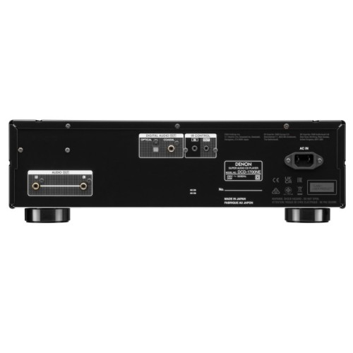 DENON DCD-1700NE DISKŲ GROTUVAS CD/SACD ADVANCED AL32 PROCESSING PLUS, PALAIKOMI DISKAI: SACD/CD/CD-R/CD-RW DVD-R/+R/-RW/+RW 