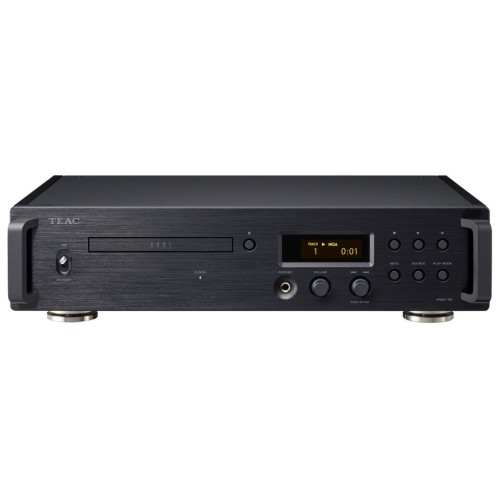 TEAC VRDS-701 - AUKŠTOS KLASĖS CD GROTUVAS,  PALAIKOMI DISKAI: CD, CD-R, CD-RW. MAITINIMO SĄNAUDOS:  DARBO REŽIME: 40 W  BUDĖJIMO REŽIME: 0,4 W  