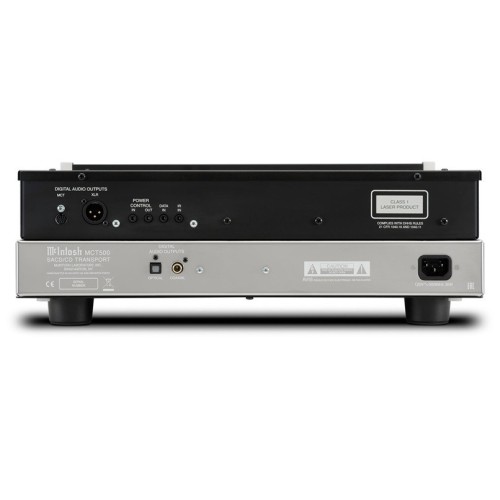 ​MCINTOSH MCT500 – AUKŠTOS KLASĖS 2 KANALŲ SACD/CD TRANSPORTERIS. SKAITMENINIO IŠĖJIMO MĖGINIŲ ĖMIMO DAŽNIS:  MCT: IKI 24-BITŲ/96KHZ (CD); DSD128 (SACD IR DUOMENŲ DVD).  