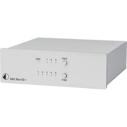 PRO-JECT DAC BOX S FL KONVERTERIS 4 X TDA1543  VEIKIMO RĖŽIMAI, D/A KONVERTERIS  6 BIT / 44.1 KHZ TDA 1543 