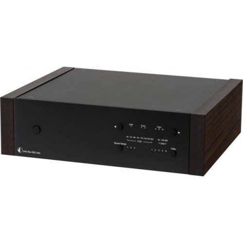 PRO-JECT DAC BOX DS2 ULTRA SKAITMENINIS/ANALOGINIS KONVERTERIS OPTICAL (TOSLINK®) DSD64, DSD128 IR DSD256 PALAIKYMAS 
