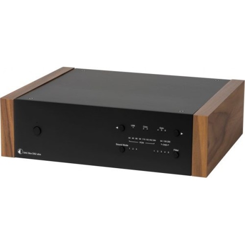 PRO-JECT DAC BOX DS2 ULTRA SKAITMENINIS/ANALOGINIS KONVERTERIS OPTICAL (TOSLINK®) DSD64, DSD128 IR DSD256 PALAIKYMAS 