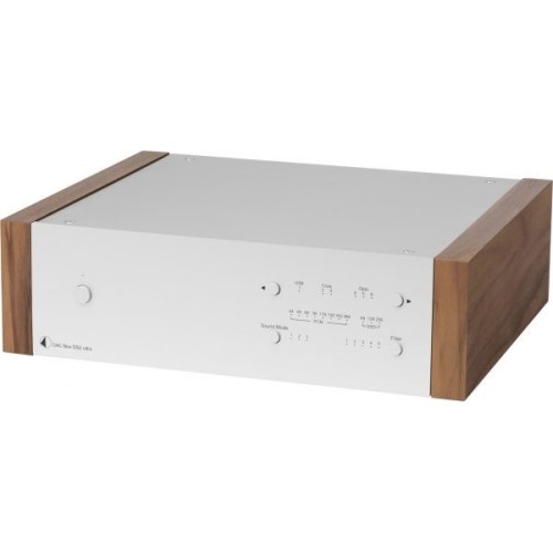 PRO-JECT DAC BOX DS2 ULTRA SKAITMENINIS/ANALOGINIS KONVERTERIS OPTICAL (TOSLINK®) DSD64, DSD128 IR DSD256 PALAIKYMAS 