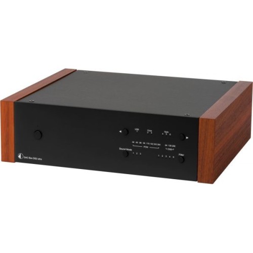 PRO-JECT DAC BOX DS2 ULTRA SKAITMENINIS/ANALOGINIS KONVERTERIS OPTICAL (TOSLINK®) DSD64, DSD128 IR DSD256 PALAIKYMAS 