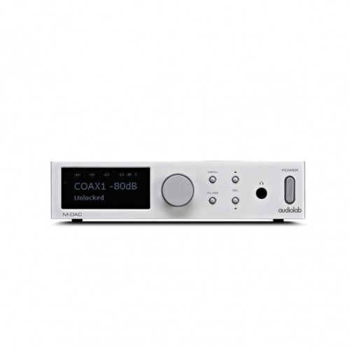 AUDIOLAB M-DAC ASINCHRONINIS D/A KEITIKLIS SU USB PANAUDOTAS ESS SABRE32 9018 32 BITŲ KEITIKLIS. M-DAC PRIIMA SIGNALĄ IKI 24BIT/192KHZ PER SPDIF (COAX) ĮĖJIMĄ 