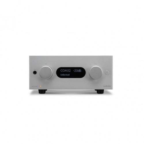 AUDIOLAB M-DAC+ D/A KEITIKLIS SU 2 X USB, 2 X SPDIF IR 2 X TOSLINK SKAITMENINIAIS ĮĖJIMAIS PANAUDOTAS ESS SABRE32 9018 32 BITŲ KEITIKLIS 
