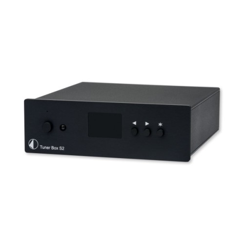 PRO-JECT TUNER BOX S2 MIKRO FM TUNERIS FN DAŽNIAI 87,5 - 108MHZ (50KHZ), THD 0,05% / ΔF 75KHZ, DAŽNIŲ JUOSTA 20HZ - 20KHZ (±1DB) 