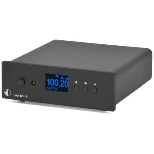 PRO-JECT TUNER BOX S MIKRO FM TUNERIS FM DAŽNIAI 87,5 - 108,5MHZ, THD 0,05%,GALIOS SUVARTOJIMAS 	9V DC / 300 MA 