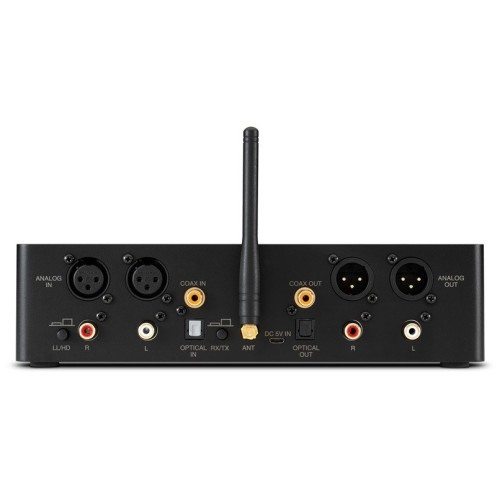 MCINTOSH MB20 – AUKŠTOS KOKYBĖS BLUETOOTH SIŲSTUVAS-IMTUVAS SU ANALOGINĖMIS IR SKAITMENINĖMIS JUNGTIMIS. BLUETOOTH 5.0 TECHNOLOGIJA: MB20 NAUDOJA BLUETOOTH 5.0 VERSIJĄ SU ADVANCED AUDIO CODING (AAC) STANDARTU IR QUALCOMM® APTX™ HD PALAIKYMU 