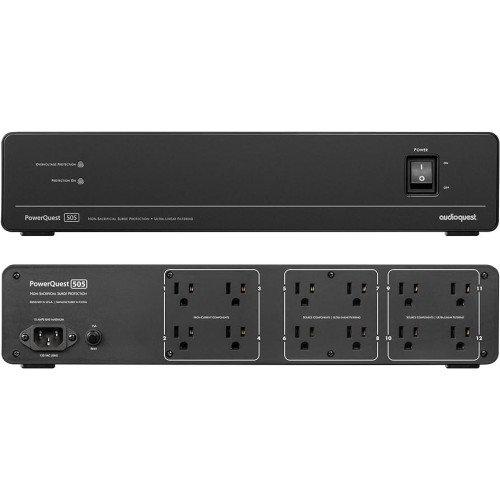 AUDIOQUEST POWERQUEST 505, MAITINIMO FILTRAS 