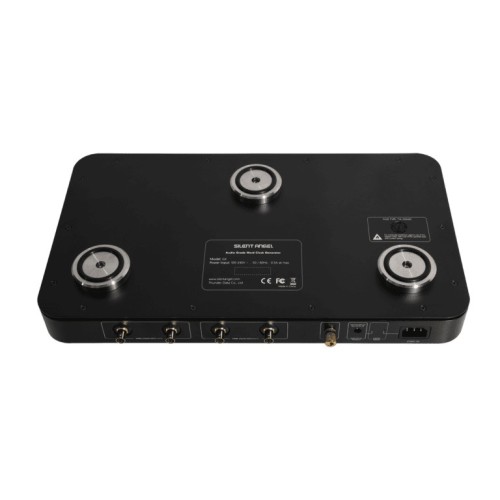 SILENT ANGEL GENESIS GX – AUKŠČIAUSIOS KLASĖS AUDIO WORD CLOCK, WORD CLOCK IŠĖJIMAI: 2 × 25 MHZ + 2 × 10 MHZ, BNC JUNGTYS, AUKSO DANGA 