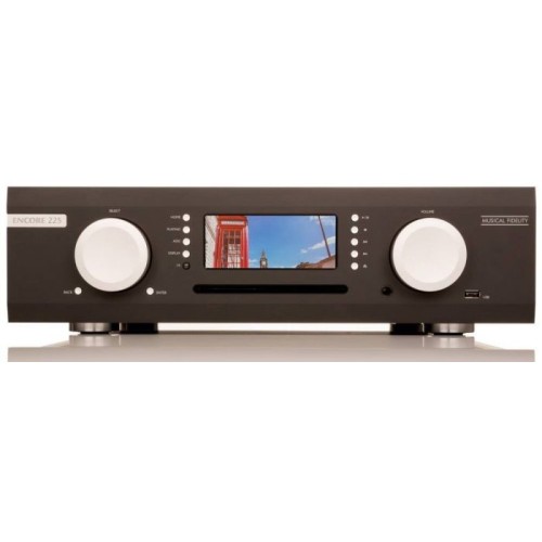 MUSICAL FIDELITY ENCORE 225 1TB MEDIA GROTUVAS GALIA 225W PER KNALA VARŽA 8 OMAI DAŽNIŲ JUOSTA +0, -0.1DB, 10HZ TO 20 KHZ 